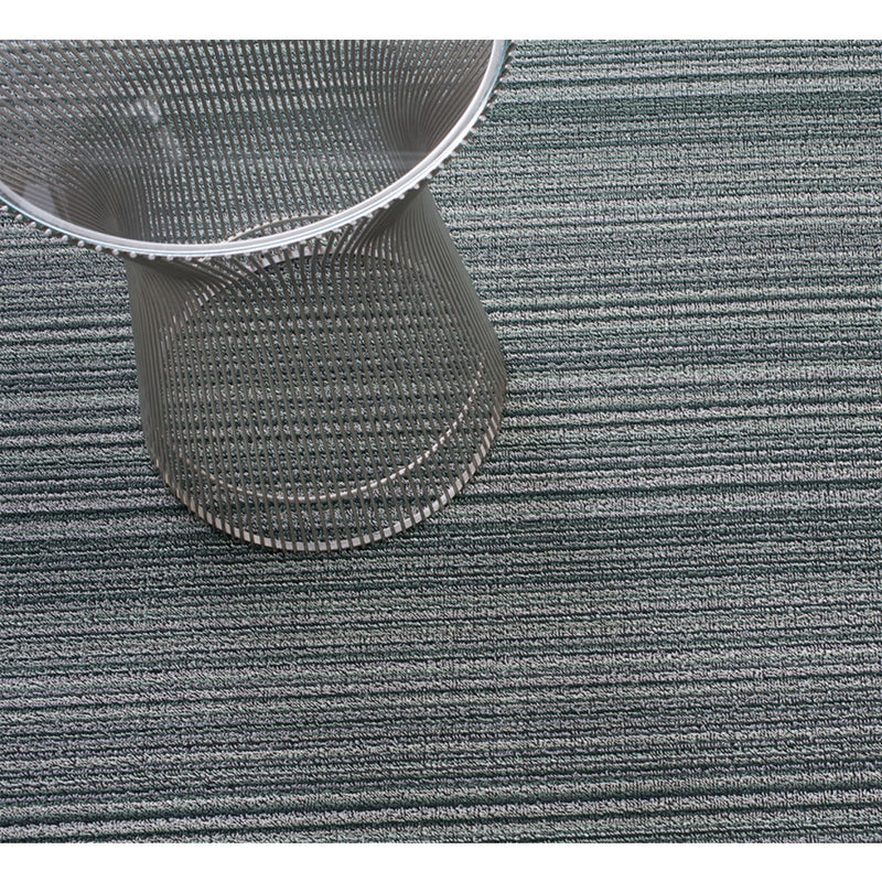 Chilewich Skinny Stripe Shag Mat |  Spearmint - 200134-018
