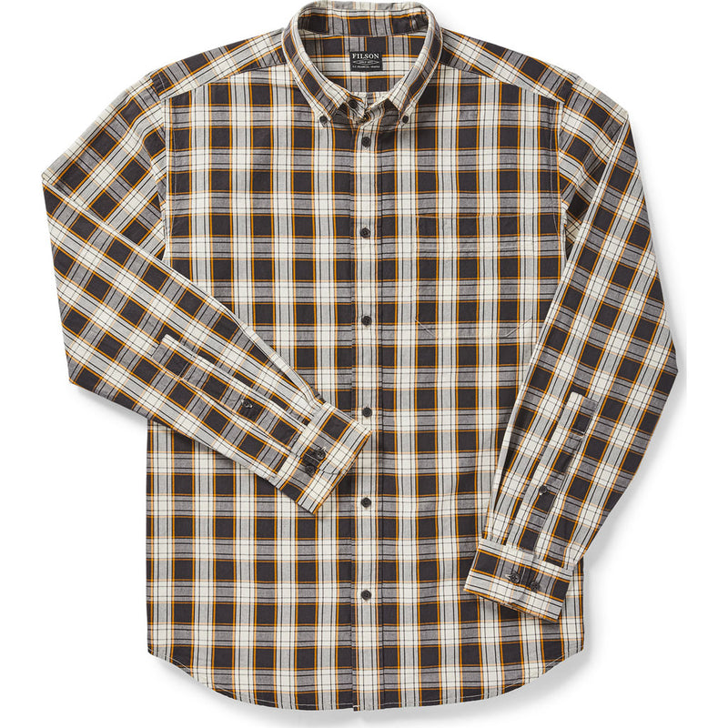 Filson 100% Cotton Men's Sutter Sport Shirt With Extra Long Sleeve