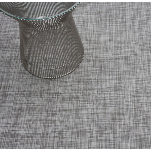 Chilewich LTX 23x36 Mini Basketweave Floor Mat | Gravel - 200449-010