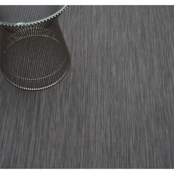 Chilewich LTX 23x36 Mini Basketweave Floor Mat | Light Grey - 200449-015