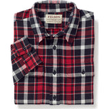 Filson Scout Shirt | Red/Black/White- 20049628RdBlkWht--S