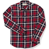Filson Scout Shirt | Red/Black/White- 20049628RdBlkWht--XS