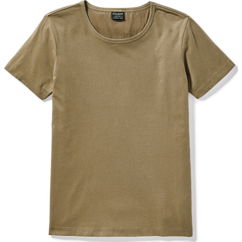 Filson Women's Whidbey Scoop Neck T-Shirt | Cotton M -Field Olive