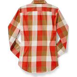 Filson 100% Cotton Poplin Women's Hyland Shirt with Spread Collar