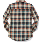 Filson Women's Scout Guide Shirt XS | Biege Copper Black 20049643