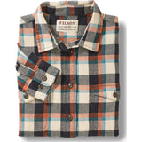 Filson Women's Scout Guide Shirt S | Biege Copper Black 20049643