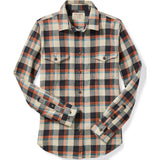 Filson Women's Scout Guide Shirt M | Biege Copper Black 20049643