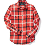 Filson Women's Scout Guide Shirt M | Red Black Cream 20049643