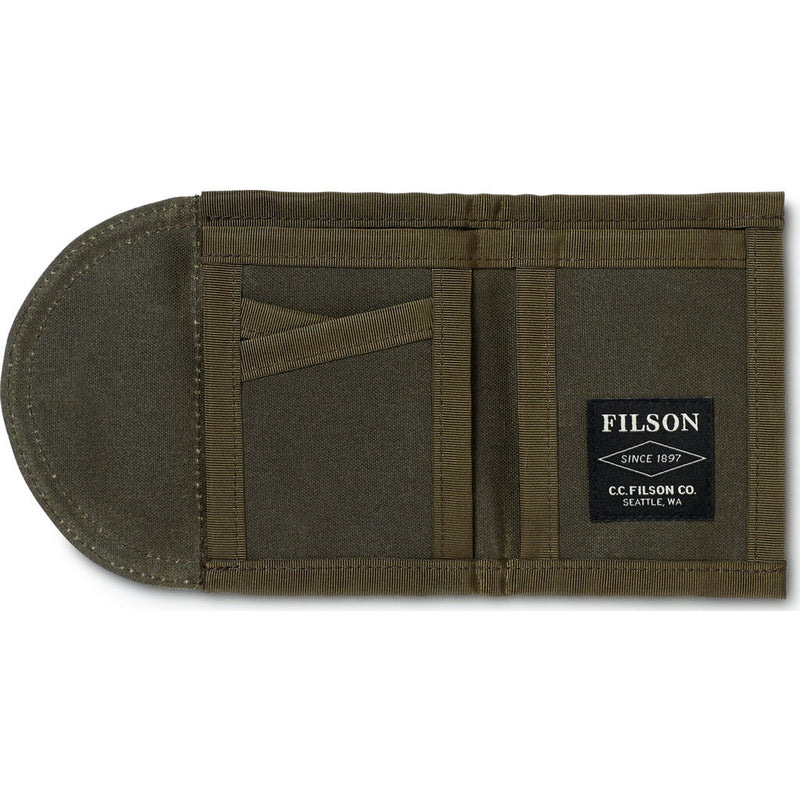 Filson Tin Cloth Smokejumper Wallet | Otter Green