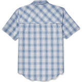 Filson Twin Lakes Short Sleeve Sport Shirt | Sky/Ivory/Navy- 20056028SkyIvryNvy--M
