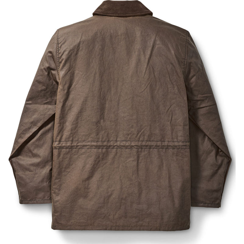 Filson Cover Cloth Mile Marker Coat | Dark Earth- 20062428--L