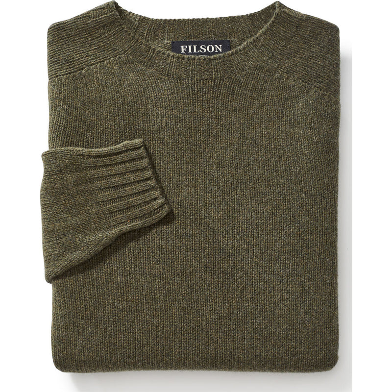 Filson 4GG Crewneck Sweater | LodenOlive 20067988LodenOlive Size: L