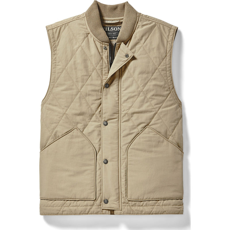 Filson Quilted Pack Vest | GreyKhaki 20076935GreyKhaki Size: XS