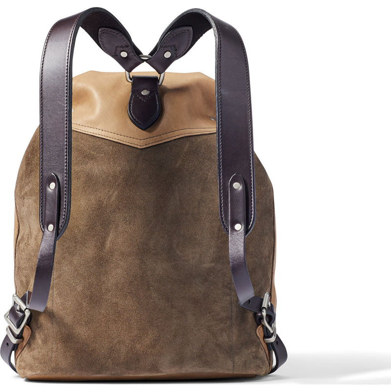 Filson Small Rugged Suede Backpack | Canteen Brown 20077093Canteen Brown
