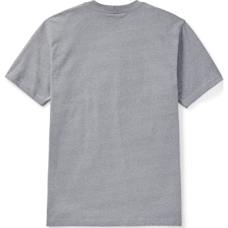 Filson Short Sleeve Outfitter Solid One Pocket T-Shirt | Grey Heather- 20086528--XS