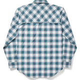 Filson Twin Lakes Sport Shirt | White/Blue/Grey- 20095429--XS