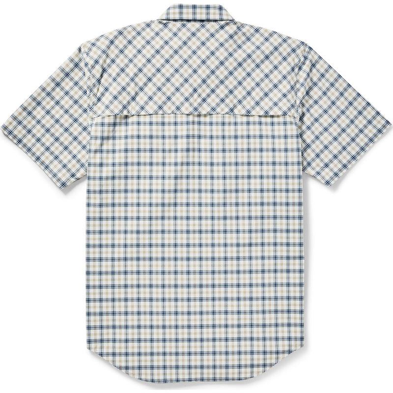 Filson Men's Twin Lakes Short Sleeve Sport Plaid Shirt for Warm Weathe