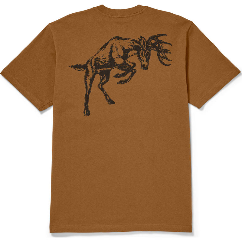 Filson Short Sleeve Outfitter Graphic Tee | Whiskey- 20105782--XS