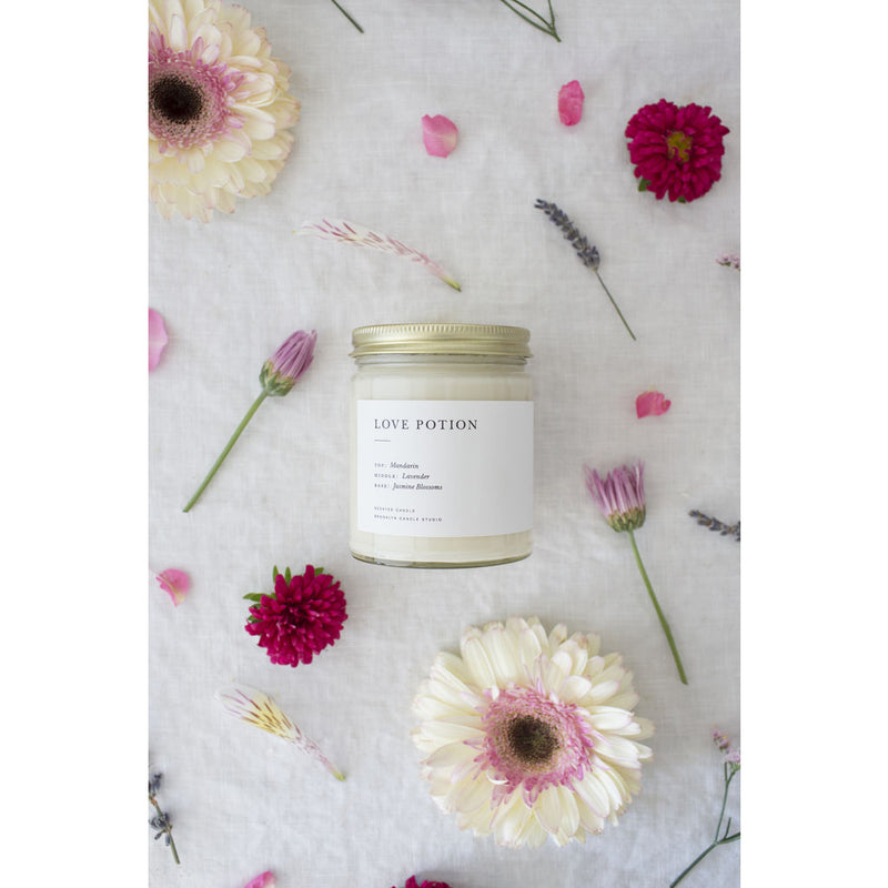 Brooklyn Candle Studio Minimalist Candle | Love Potion MI014