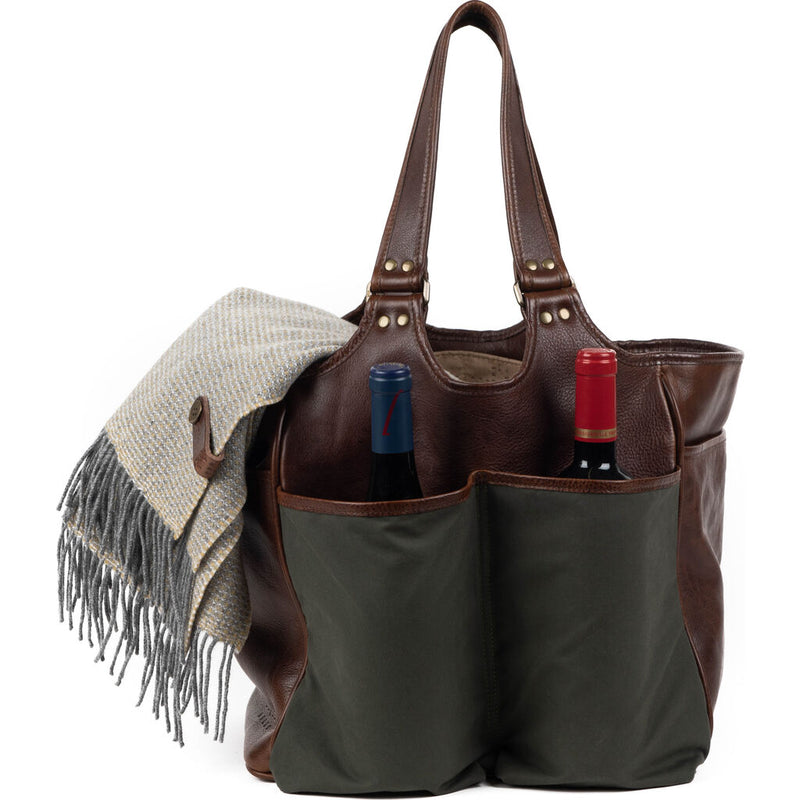 Moore & Giles Belle Picnic Tote | Leather