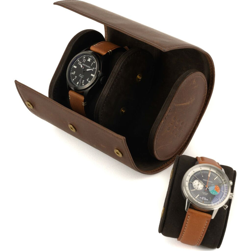 Moore & Giles Double Watch Case | Baldwin Oak