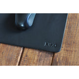 Kiko Leather Mousepad | Black 201blk