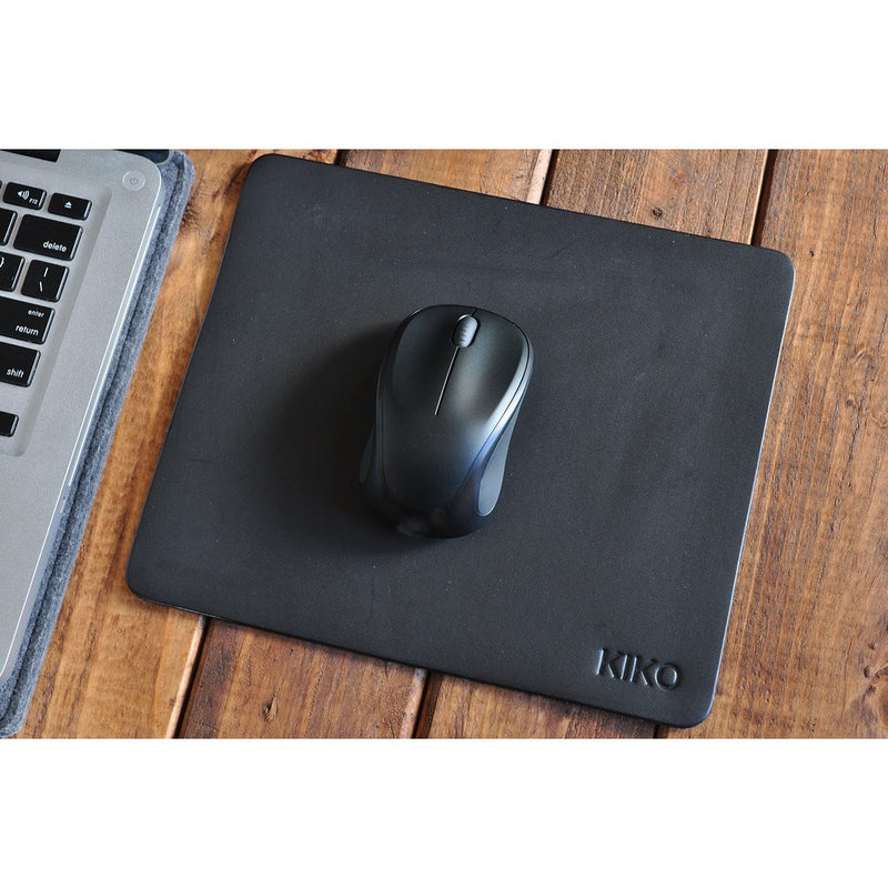 Kiko Leather Mousepad | Black 201blk