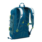 Granite Gear Cross Trek 22L Wheeled Duffel with Removable Backpack | Bleumine/Blue Frost/Neolime