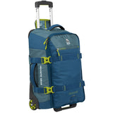 Granite Gear Cross Trek 22L Wheeled Duffel with Removable Backpack | Bleumine/Blue Frost/Neolime