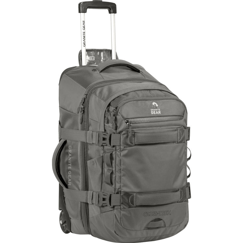 Granite Gear Cross Trek Wheeled Backpack with Removable Pack | Flint/Chromium 2024-0002