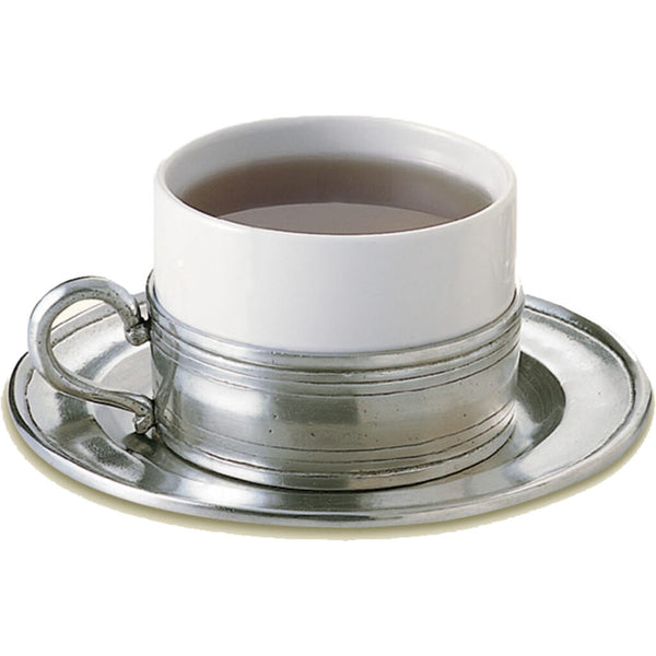 Match Cappuccino Cup with Saucer