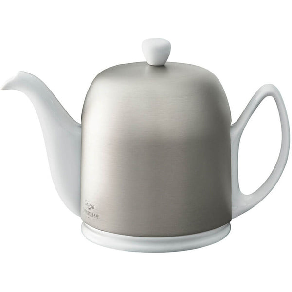 Degrenne Salam White 6 Cups Tea Pot | White Body