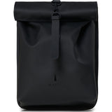 Rains Waterproof Rolltop Mini Bag | Black