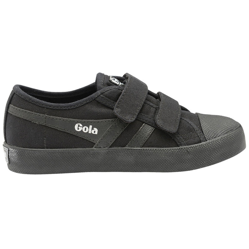 Gola Kids Coaster Velcro Sneaker | Black