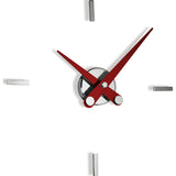 Nomon Puntos Suspensivos 4 Wall Clock | Steel/Chromed Brass