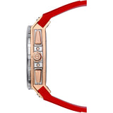 Brera Milano Granturismo Gt2 Chronograph Quartz Watch | Rose Gold/Red Strap
