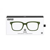 Izipizi Reading Glasses L-Frame | Green Crystal