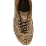 Gola Women's Eclipse Savanna Sneakers | Tan/Cheetah/Gold