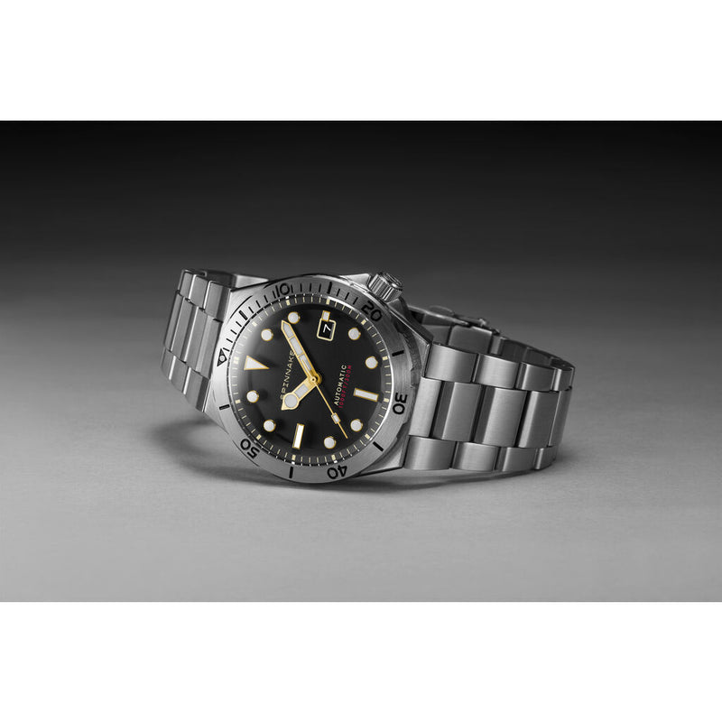 Spinnaker Boettger SP-5083-11 Automatic Watch | Black/Steel