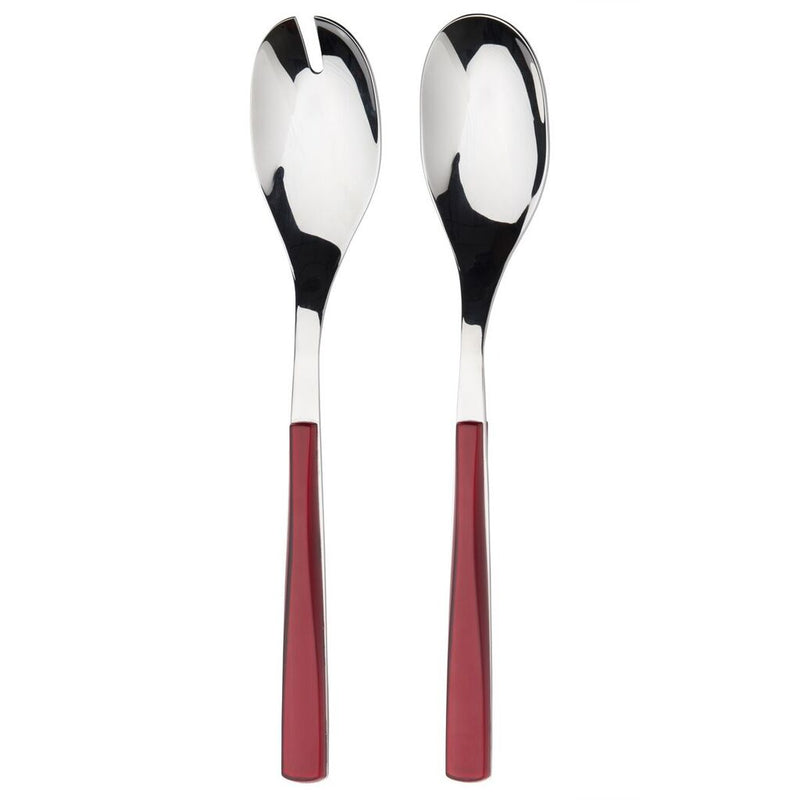 Degrenne Quartz Salad Server Set of 2 | Red