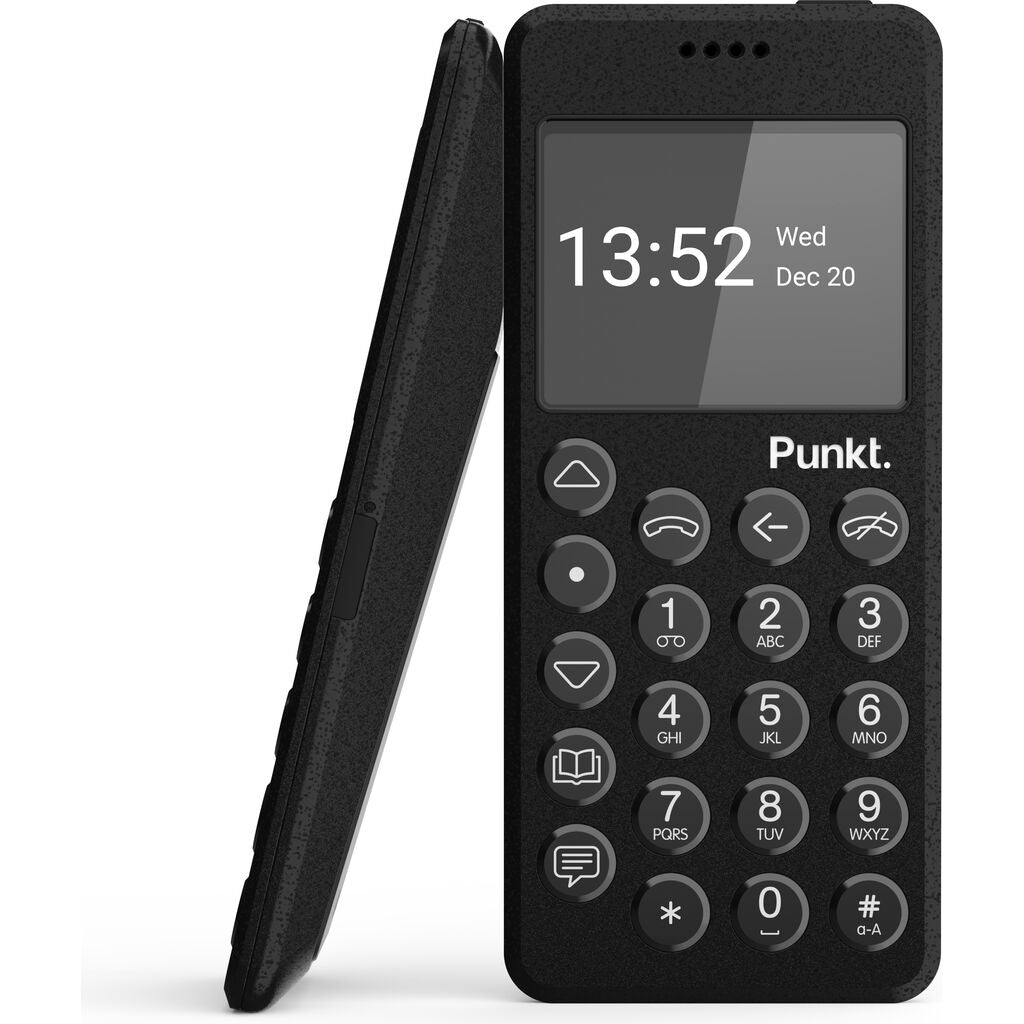 Punkt. MP02 New Generation 4G Mobile Phone | Black