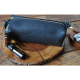 Kiko Leather Stationary Organizer | Black 213