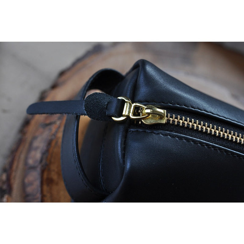 Kiko Leather Stationary Organizer | Black 213