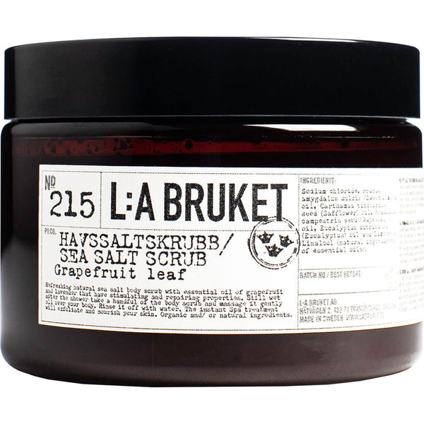 L:A Bruket No 215 Sea Salt Scrub | Grapefruit 420g