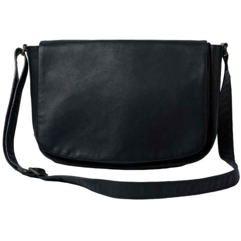 Moore & Giles Reclaimed Messenger | Heirloom Black