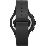 Brera Milano Granturismo Gt2 Chronograph Quartz Watch | Stainless Steel/IP Black/Black Strap