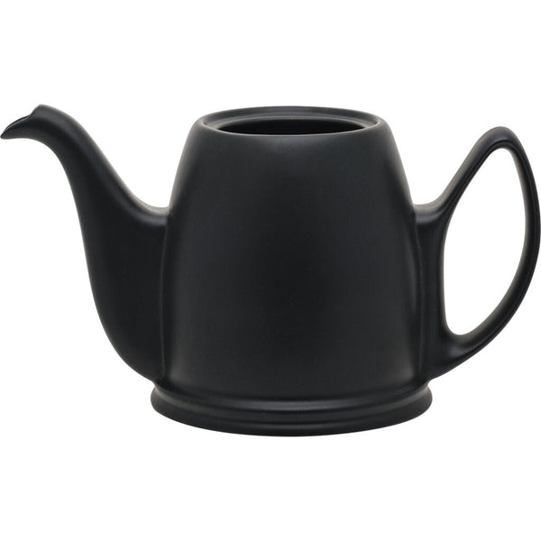 Degrenne Salam Mineral 6 Cups with Black Body Teapot | Bronze Aluminum Lid