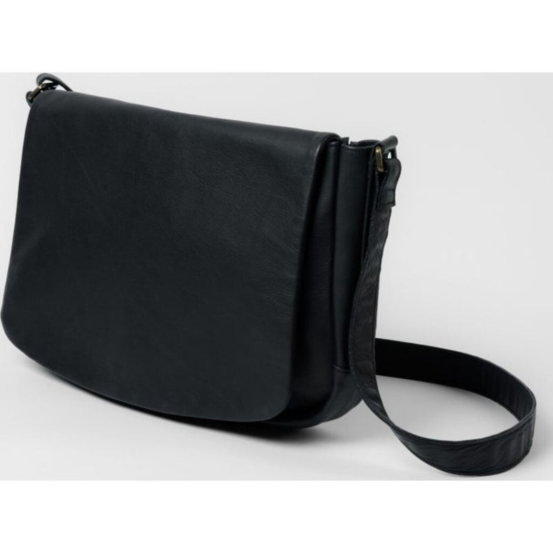 Moore & Giles Reclaimed Messenger | Heirloom Black