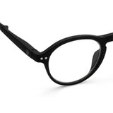 Izipizi Foldable Reading Glasses F-Frame | Black Soft