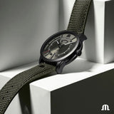 Maurice Lacroix PONTOS Day Date 41mm | Black DLC Stainless Steel Case